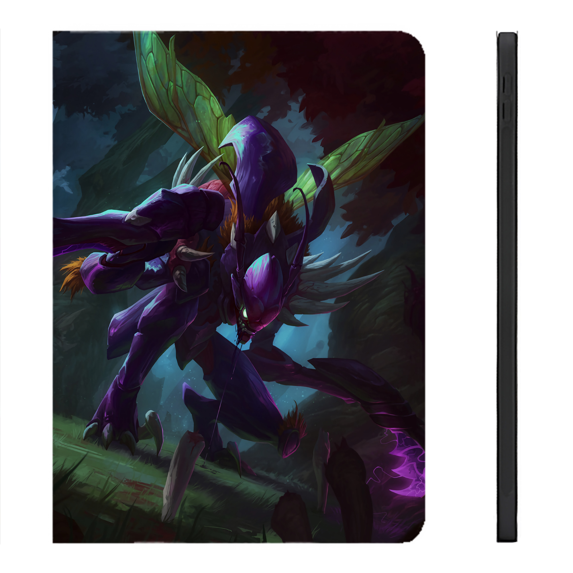 （画像用） リーグ・オブ・レジェンド League of Legends LOL IPadケース ペンホルダー付き ブックスタイルデザイン